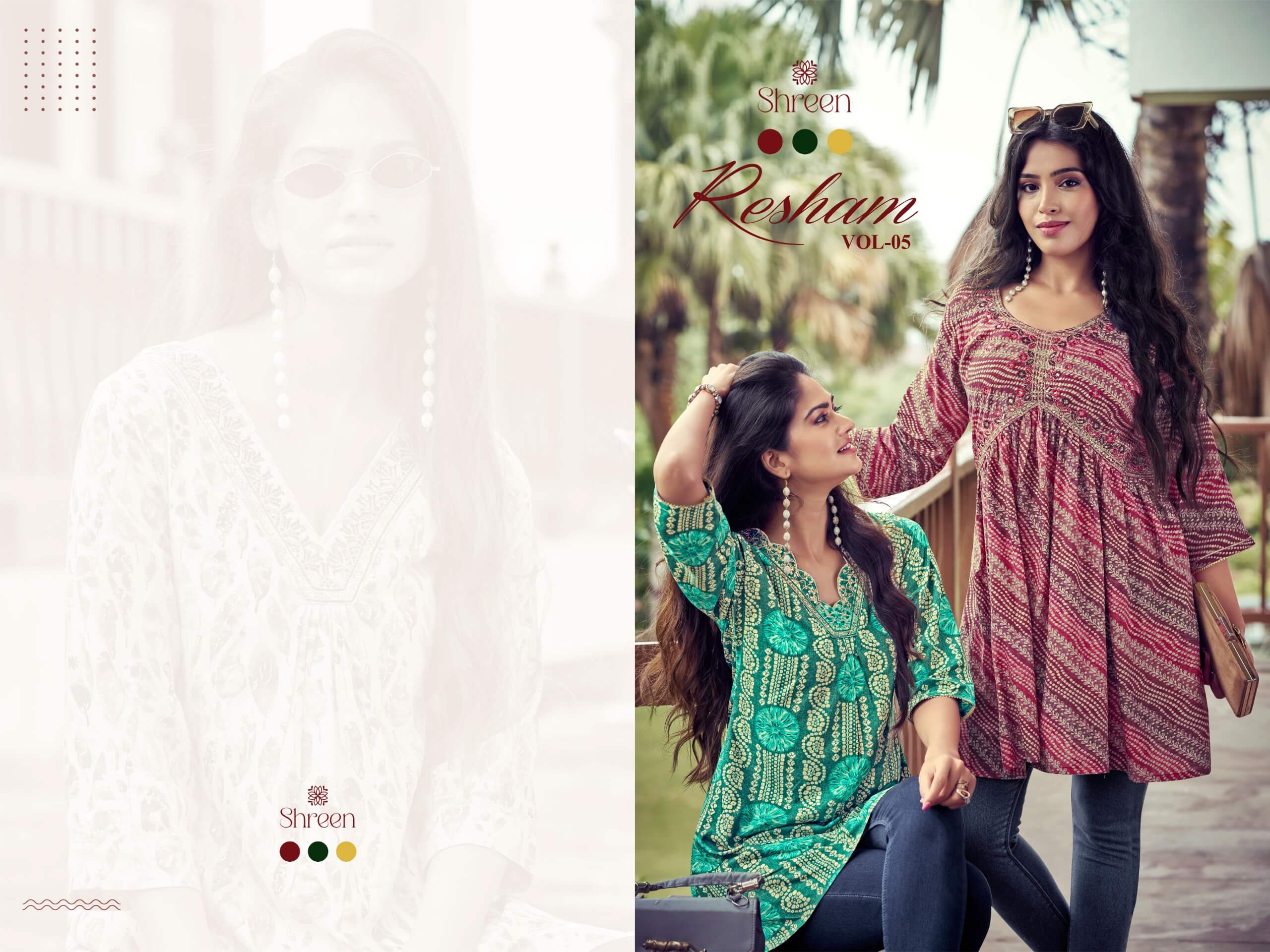 SHREEN KURTI RESHAM vol-5